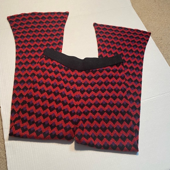 Zara Glitter Knit Flare pants - Picture 4 of 4